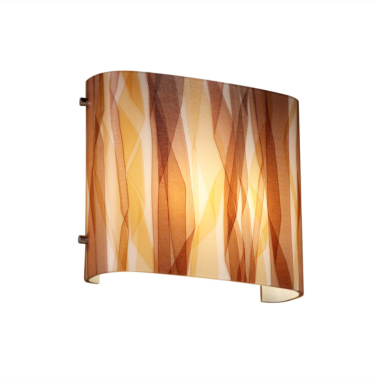 Finials 2 Light 12 inch Polished Chrome ADA Wall Sconce Wall Light in Ribbon Twirl, Incandescent, Finials