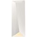 Ambiance Collection LED 9 inch White Crackle Wall Sconce Wall Light