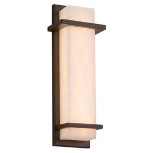 Clouds Monolith LED 14 inch Dark Bronze Outdoor Wall Sconce
