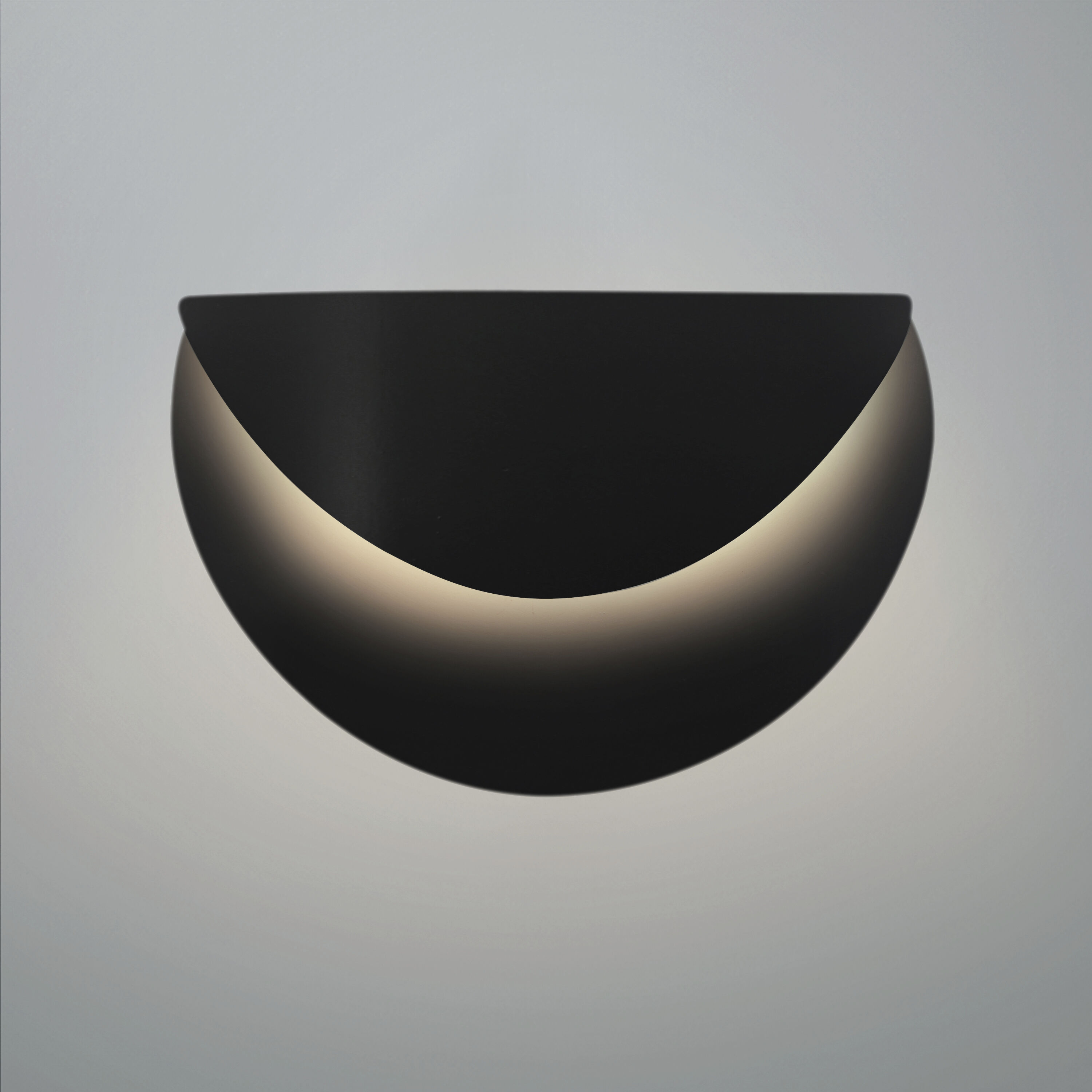 Ambiance Collection - Petal Wall Sconce Wall Light in Carbon Matte Black, Form+Finish+Function