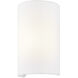 Textile Collection 1 Light 5.5 inch White ADA Wall Sconce Wall Light in 4" D x 5.5" W x 10" H, EVOLV