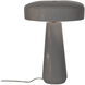 Portable 17.75 inch 60 watt Hammered Brass Table Lamp Portable Light