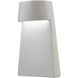 Portable 12.5 inch 12 watt Gloss White Table Lamp Portable Light