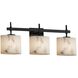 Lumenaria LED 22 inch Brushed Nickel Vanity Light Wall Light in 2100 Lm LED, Cylinder with Flat Rim