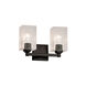 Fusion 2 Light 13.00 inch Bathroom Vanity Light