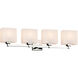 Fusion 32.5 inch Polished Chrome Bath Bar Wall Light