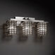 Montana 3 Light 21.25 inch Brushed Nickel Vanity Light Wall Light in Incandescent