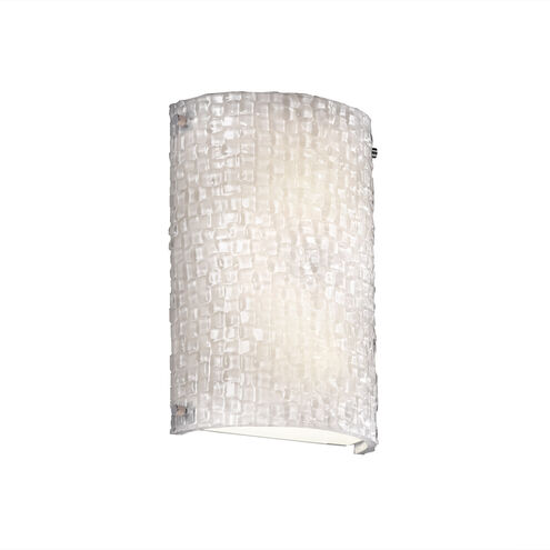 Finials 2 Light 8 inch Polished Chrome ADA Wall Sconce Wall Light, Finials