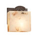 Alabaster Rocks Malleo 1 Light 6 inch Brushed Nickel ADA Wall Sconce Wall Light