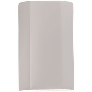 Ambiance Collection LED 9 inch Gloss Grey Outdoor Wall Sconce