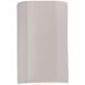 Ambiance Collection LED 9.25 inch Gloss Grey Outdoor Wall Sconce