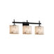 LumenAria 24.5 inch Matte Black Bath Bar Wall Light
