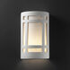 Ambiance 1 Light 5.75 inch Bisque Wall Sconce Wall Light, Form+Finish+Function