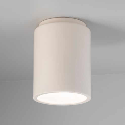 Radiance 1 Light 6.5 inch Matte White Flush Mount Ceiling Light in Incandescent