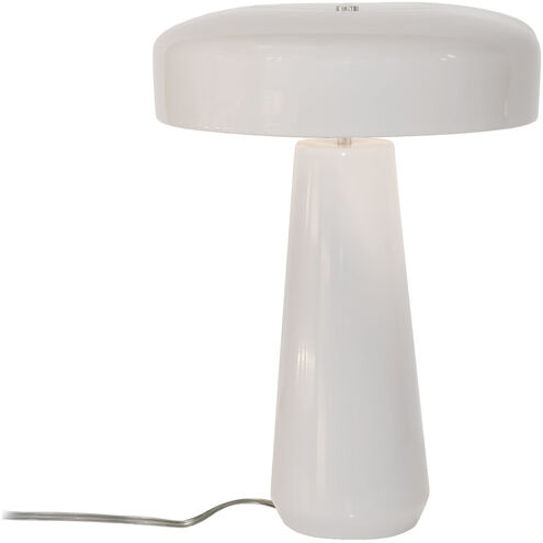 Portable 17.75 inch 60 watt Bisque Table Lamp Portable Light