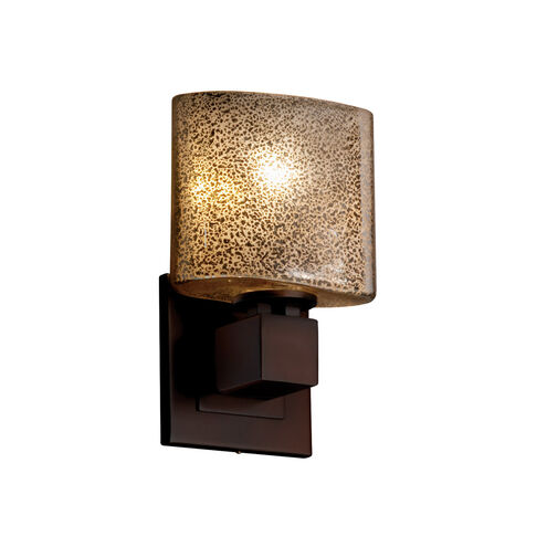 Fusion LED 6.5 inch Dark Bronze ADA Wall Sconce Wall Light in 700 Lm LED, Oval, Opal Fusion, Aero