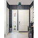 Radiance Collection - Hourglass 1 Light 7.5 inch Midnight Sky Flush-Mount Ceiling Light in Dedicated LED, Form+Finish+Function