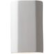 Ambiance Cylinder LED 5.75 inch Hammered Polished Brass ADA Wall Sconce Wall Light