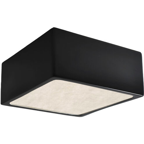 Radiance Collection LED 8 inch Mocha Travertine Outdoor Flush-Mount