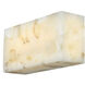 Alabaster Rocks Collection - Medley Family 10.00 inch Wall Sconce