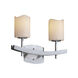 CandleAria LED 15.5 inch Dark Bronze Bath Bar Wall Light in 1400 Lm LED, Cream (CandleAria), Cylinder with Melted Rim, Archway