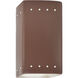 Ambiance 1 Light 5.25 inch Canyon Clay Wall Sconce Wall Light in Incandescent