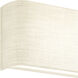 Textile Collection - Marco Family 10 inch Cream Linen ADA Wall Sconce Wall Light, EVOLV