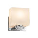 Fusion Malleo 1 Light 6 inch Brushed Nickel ADA Wall Sconce Wall Light