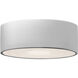 Radiance Collection LED 8.25 inch Matte White Flush-Mount Ceiling Light