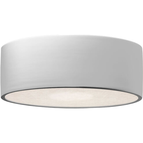 Radiance Collection LED 8.25 inch Matte White Flush-Mount Ceiling Light