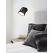 Ambiance Collection 1 Light 5.5 inch Carbon Matte Black Wall Sconce Wall Light