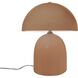 Portable 12 inch 60.00 watt Adobe and Polished Nickel Portable Lamp Portable Light
