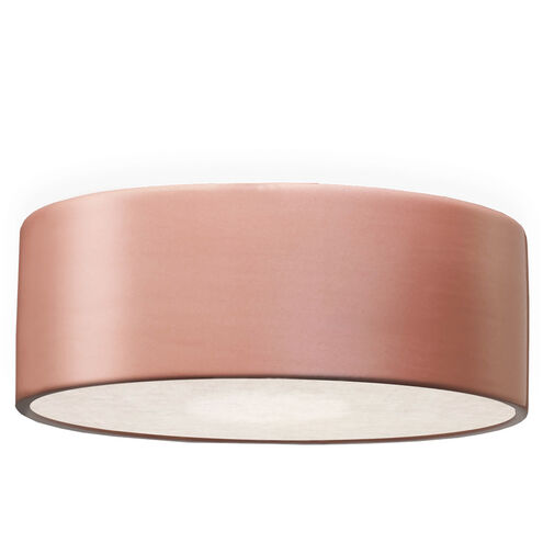 Radiance Collection LED 8 inch Antique Gold Outdoor Flush-Mount