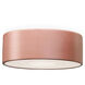 Radiance Collection LED 8.25 inch Concrete Flush-Mount Ceiling Light