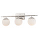 EVOLV 25.5 inch Polished Chrome Bath Bar Wall Light, Epoch Family