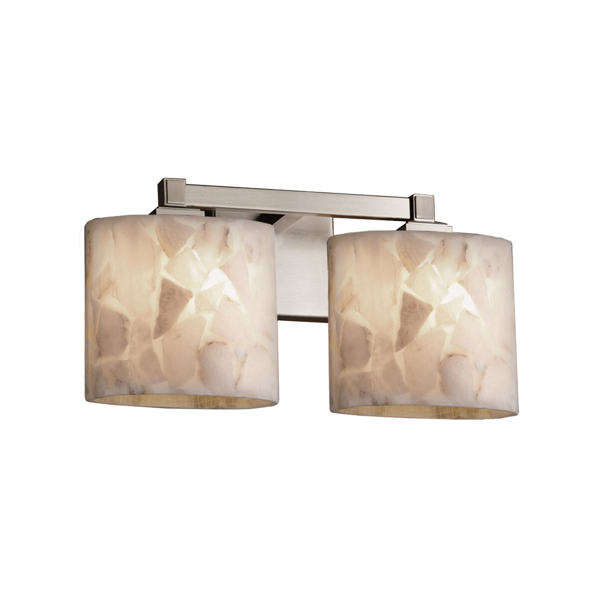 Alabaster Rocks 2 Light 15.50 inch Bathroom Vanity Light