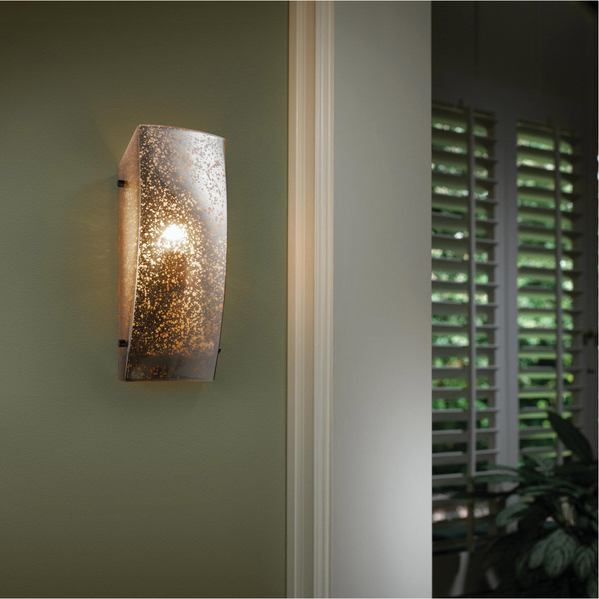 Mercury glass clearance sconces