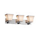 Textile 27 inch Polished Chrome Bath Bar Wall Light