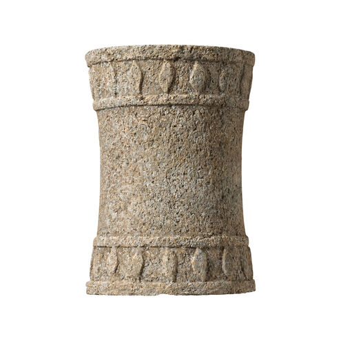 Tuscan Garden LED 7 inch Mocha Travertine Wall Sconce Wall Light
