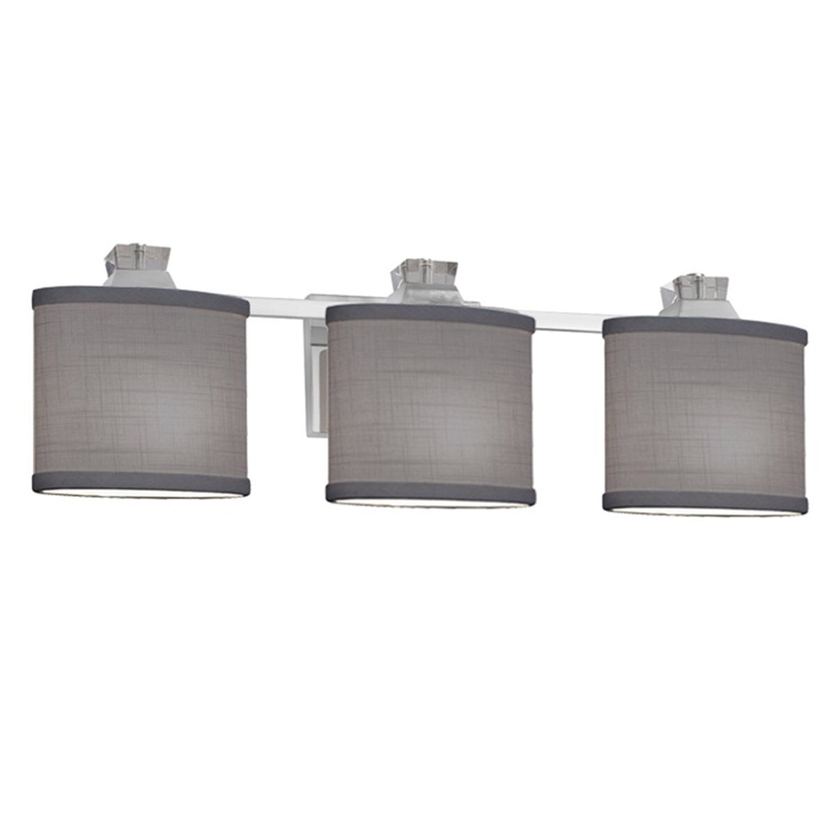 Textile LED 26 inch Polished Chrome Bath Bar Wall Light