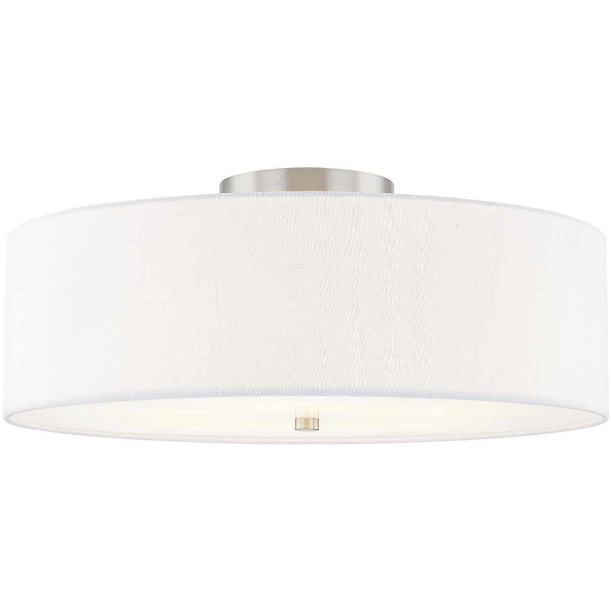 Textile Collection 5 Light 24.00 inch Semi-Flush Mount