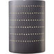 Ambiance 2 Light 9.75 inch Gloss Grey Wall Sconce Wall Light in Incandescent, Gloss Gray