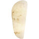 LumenAria Collection - Lumi Family 2 Light 6 inch Faux Alabaster Resin ADA Wall Sconce Wall Light in 4" D x 6" W x 13.5" H, EVOLV