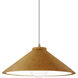 Radiance Collection - Flare 1 Light 11.75 inch Antique Gold and Antique Brass Pendant Ceiling Light in Replaceable Bulb, White, Form+Finish+Function
