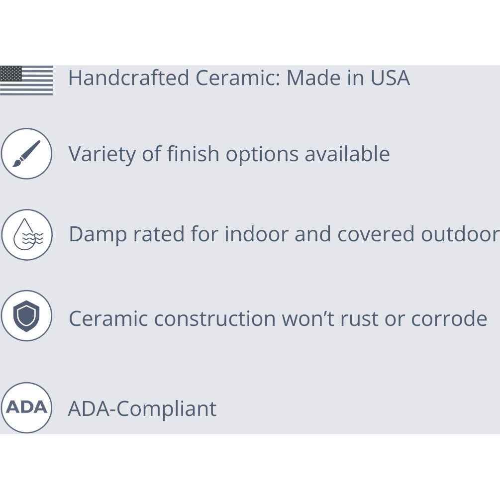 Ambiance Collection - Coupe Wall Sconce Wall Light in Antique Patina, Form+Finish+Function