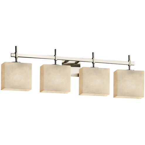 Clouds LED 32.5 inch Brushed Nickel Vanity Light Wall Light in 2800 Lm LED, Rectangle