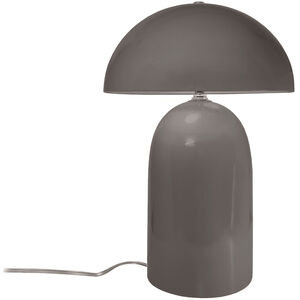 Portable 18.25 inch 60 watt Hammered Brass Table Lamp Portable Light