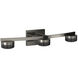 EVOLV LED 24 inch Brushed Nickel Bath Bar Wall Light, Puck Family