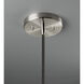 Radiance Collection - Trapezoid 1 Light 7.75 inch Carbon Matte Black and Polished Chrome Pendant Ceiling Light in Replaceable Bulb, Form+Finish+Function
