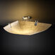 Clouds 3 Light 21 inch Brushed Nickel Semi-Flush Bowl Ceiling Light in Square Bowl, Incandescent